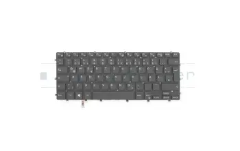 5P2NX original Dell clavier DE (allemand) noir avec rétro-éclairage
