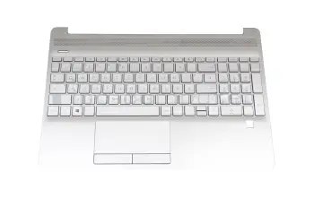 L52155-041 original HP clavier incl. topcase DE (allemand) argent/argent