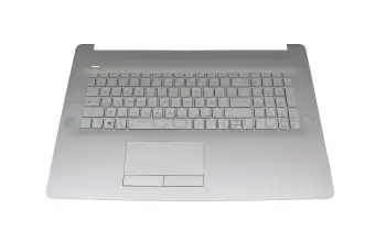 L92785-051 original HP clavier incl. topcase FR (français) argent/argent (DVD) (PTP)