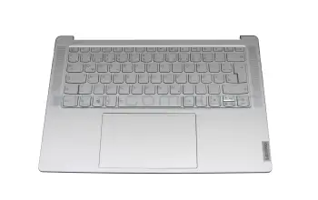 5CB1J30305 original Lenovo clavier incl. topcase DE (allemand) gris/gris avec rétro-éclairage