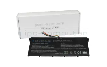 IPC-Computer batterie 11.4V (Type AC14B18J) compatible avec Acer KT00303016 à 41,04Wh