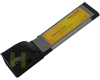 ExpressCard/34 Firewire B avec 2 connexions pour ASI HL90TS+