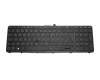 733688-041 original HP clavier DE (allemand) noir/noir avec rétro-éclairage et mouse stick
