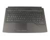0KN1-3G1GE11 original Pega clavier incl. topcase DE (allemand) noir/noir avec rétro-éclairage