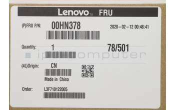 Lenovo 00HN378 CAMERA Camera,720P,Front,MIC,ZIF10,Chny