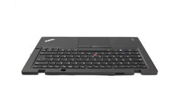 00HN957 original Lenovo clavier incl. topcase DE (allemand) noir/anthracite avec mouse stick