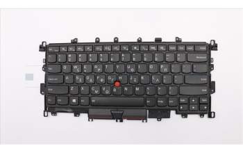 Lenovo 00JT874 MECH_ASM KBD,GR,LB,screw,CHY,Backlit