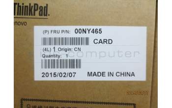 Lenovo 00NY465 CARDPOP Smart Card w Cable SZ-