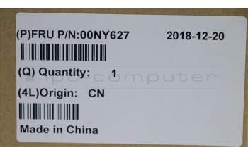 Lenovo 00NY627 RJ45 card,LNV