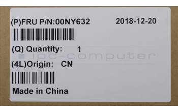 Lenovo 00NY632 Power button card with FFC,LNV