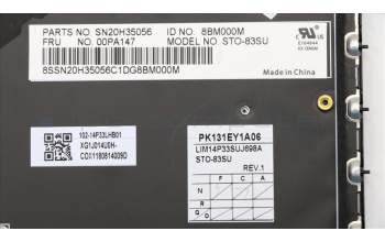 Lenovo 00PA147 NB_KYB STO-KBD,RU,CHY,BL