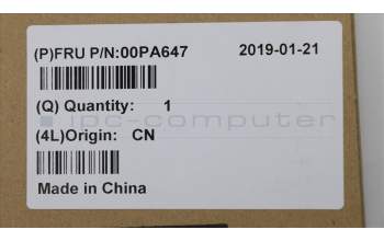 Lenovo 00PA647 NB_KYB Lin-KBD,JP,LTN