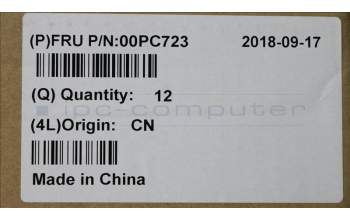 Lenovo 00PC723 FAN FAN 90x15mm Sysfan for S51