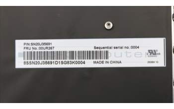 Lenovo 00UR267 NB_KYB Carling KBD,USI,DFN