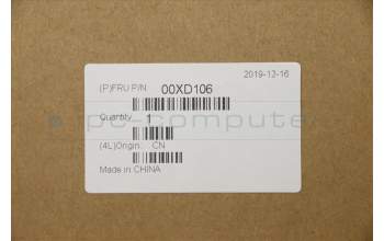 Lenovo 00XD106 MECH_ASM ODD Bezel Black,C51