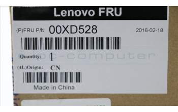 Lenovo 00XD528 BEZEL Slim ODD bezel (R&W) -702BT