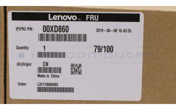 Lenovo MECH_ASM 3.5 to 2.5 HDD BKT,Fox pour Lenovo ThinkCentre M800 (10FV/10FW/10FX/10FY)