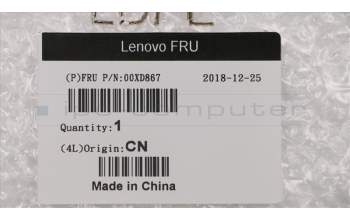 Lenovo MECH_ASM ASSY Front bezel for NT pour Lenovo ThinkCentre M900z (10F2/10F3/10F4/10F5)