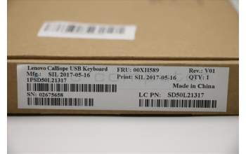 Lenovo 00XH589 DT_KYB USB Calliope KB BK ARA/FRA
