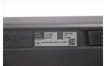 Lenovo DT_KYB USB Calliope KB BK UKE pour Lenovo V55t-15API (11CB/11CC)