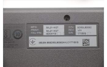 Lenovo DT_KYB USB TRDTNL KB BK SLK pour Lenovo ThinkCentre M710q (10MS/10MR/10MQ)