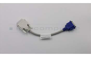 Lenovo CABLE LX 130mm DVI-to-VGA cord pour Lenovo IdeaCentre Y900 (90DD/90FW/90FX)