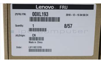 Lenovo CABLE Fru, 320mmSATA cable 1latch pour Lenovo ThinkCentre M710S (10M7/10M8/10NC/10QT/10R7)