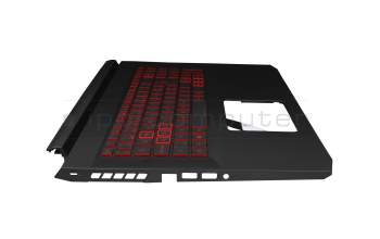 01704F7BK201 original Acer clavier incl. topcase CH (suisse) noir/rouge/noir avec rétro-éclairage GTX1650