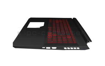 01704F7BK201 original Acer clavier incl. topcase CH (suisse) noir/rouge/noir avec rétro-éclairage GTX1650