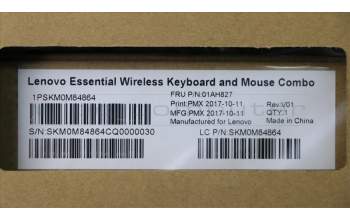 Lenovo 01AH827 KYB_MOUSE Primax RFBU71 2.4G BK BE_FR
