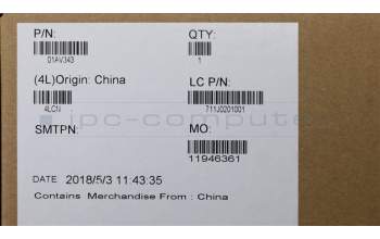 Lenovo 01AV343 HEATSINK CPU GPU N17PQ3 w fan