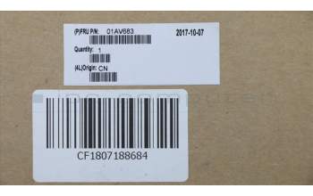 Lenovo 01AV683 NB_KYB KB BLK Chicony Czech