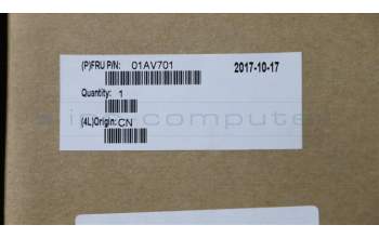 Lenovo 01AV701 NB_KYB KB BLK Chicony Swedish/Finnish