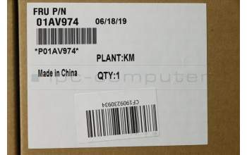 Lenovo 01AV974 COVER A cover,TS,CHR,w/antenna/cable