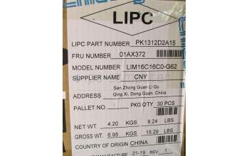 Lenovo 01AX372 NB_KYB Windu KBD,CZ,CHY