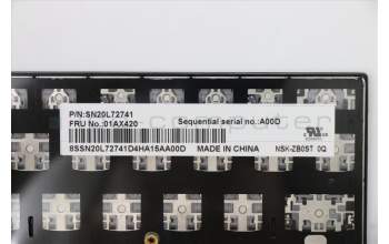 Lenovo 01AX420 NB_KYB Windu KBD,HU,DFN