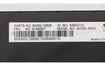 Lenovo 01AX507 NB_KYB Windu KBD,NO,CHY BL