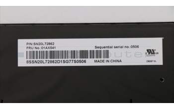 Lenovo 01AX541 Interne Tastatur, Griechisch, Hintergrundbeleuchtung