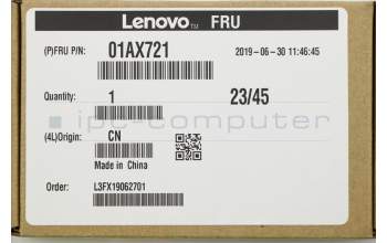 Lenovo WIRELESS Wireless,CMB,IN,8265 MP Vpro pour Lenovo ThinkPad X1 Carbon 5th Gen (20HR/20HQ)