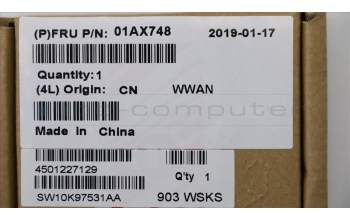 Lenovo 01AX748 WIRELESS Wireless,CMB,SIE,EM7455 RV2