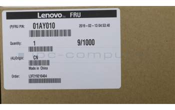 Lenovo MECH_ASM CS15W_3+2BCP,MYLAR,PBLACK,SUN pour Lenovo ThinkPad T470s (20HF/20HG/20JS/20JT)
