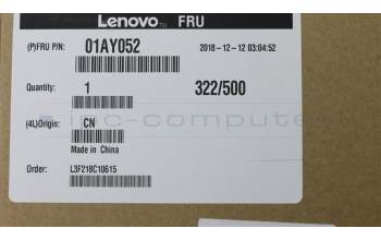 Lenovo MECH_ASM CS14S_3+2BCP,MYLAR,PBLACK,CHY pour Lenovo ThinkPad X270 (20K6/20K5)