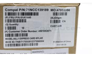 Lenovo MECHANICAL Express Mylar pour Lenovo ThinkPad L570 (20J8/20J9)