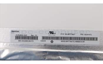 Lenovo 01AY471 DISPLAY 15.6\",HD,AG