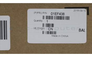 Lenovo 01EF438 MECH_ASM ASSY Panel housing_ISH,black