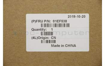 Lenovo 01EF538 MECH_ASM stand black top S5250