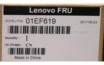 Lenovo MECH_ASM 332AT FRONT BEZEL-ASSY pour Lenovo ThinkCentre M710S (10M7/10M8/10NC/10QT/10R7)