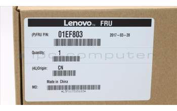 Lenovo BEZEL AVC,FIO bezel with Card reader pour Lenovo ThinkCentre M710T (10M9/10MA/10NB/10QK/10R8)