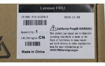 Lenovo BEZEL AVC,334AT,Slim ODD main bezel pour Lenovo ThinkCentre M710q (10MS/10MR/10MQ)