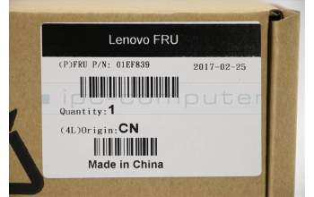 Lenovo SHIELD AMD BR Rear IO Shield,AVC pour Lenovo V55t-15API (11CB/11CC)